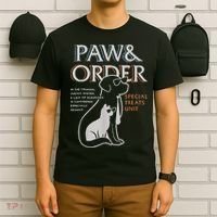 Paw and Order Special Training Dog And Cat T-Shirt thumb 6