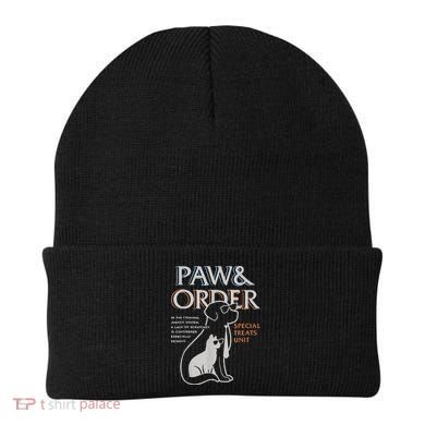 Paw and Order Special Training Dog And Cat Beanie