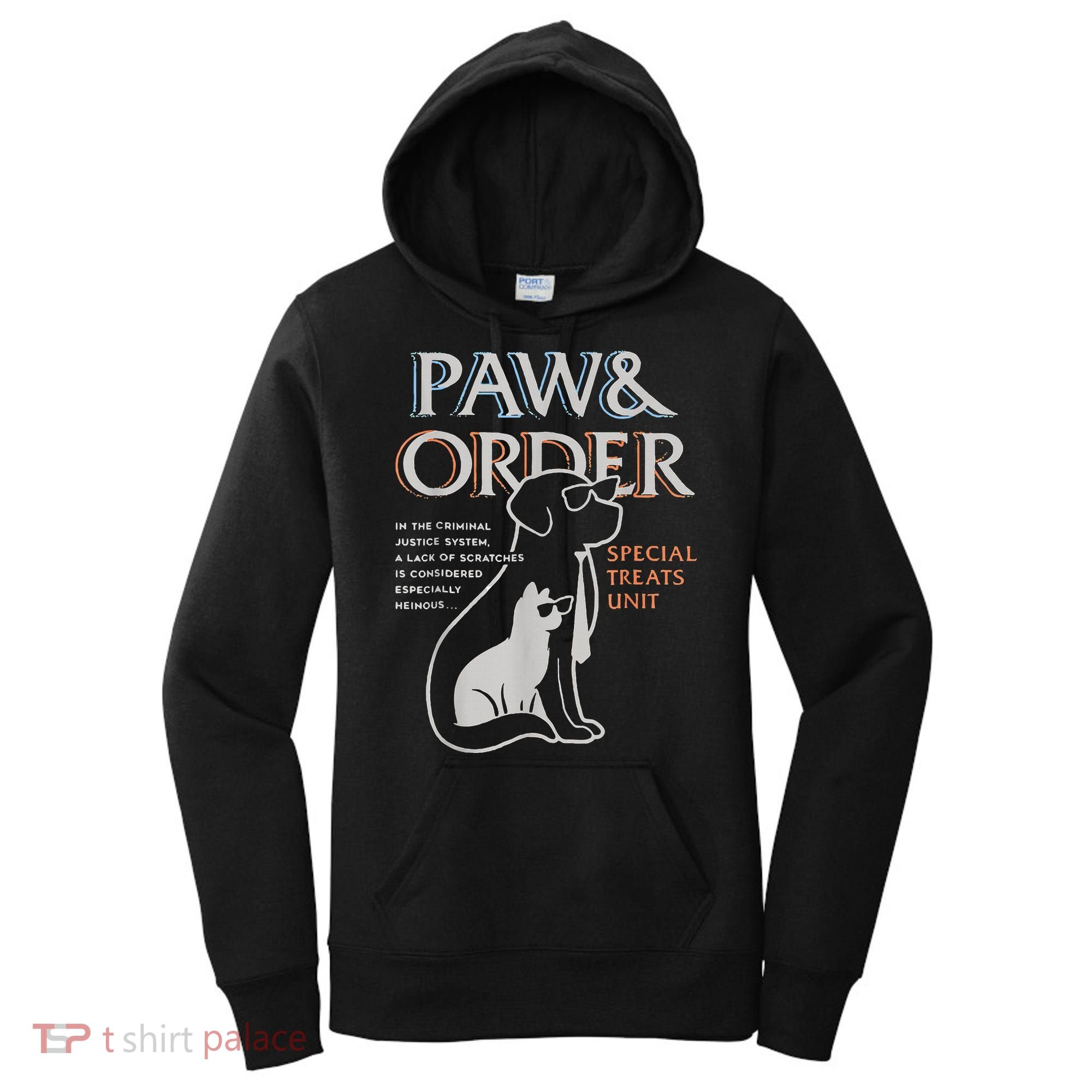 Paw and Order Special Training Dog And Cat Women's Hoodie