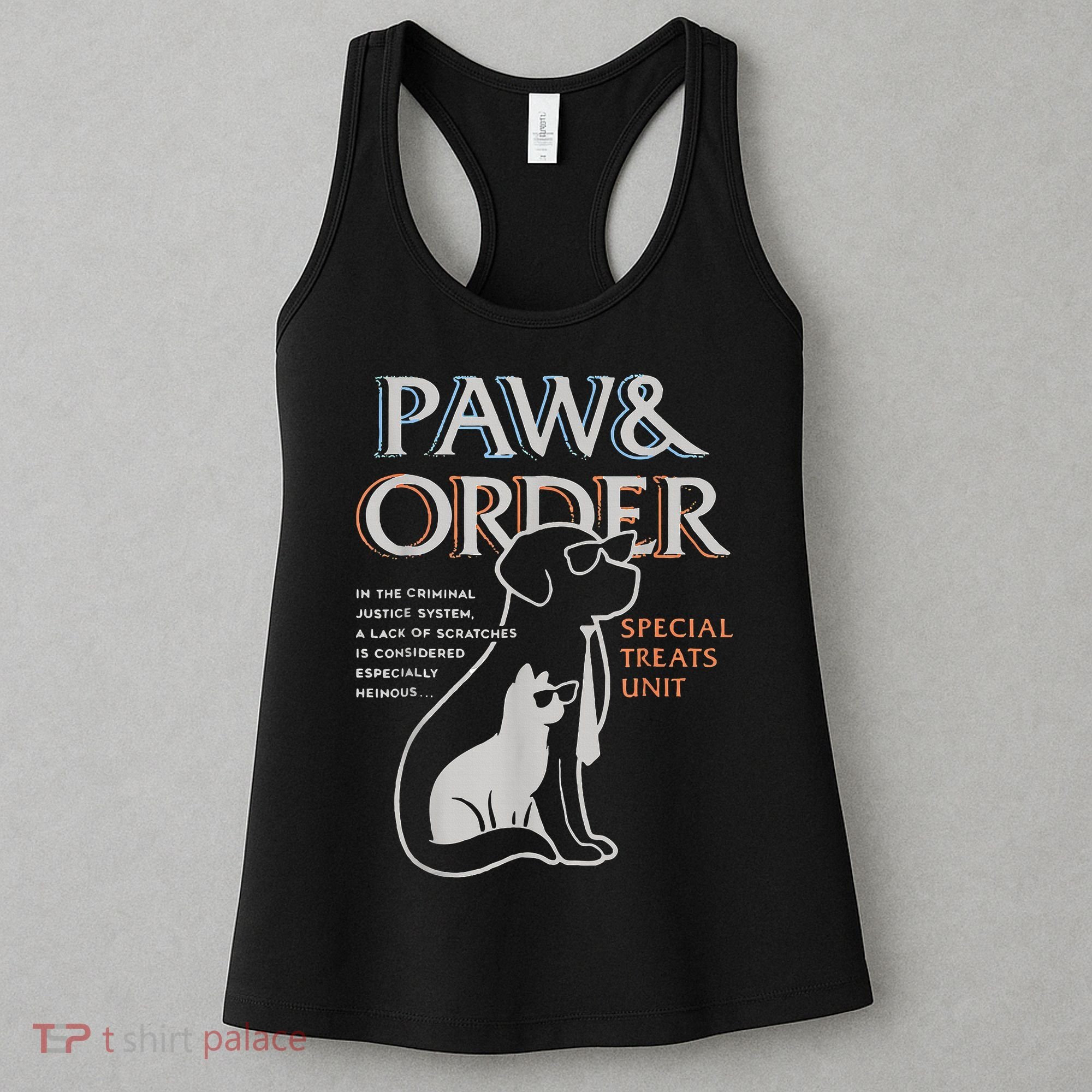 Paw and Order Special Training Dog And Cat Women's Tank Top