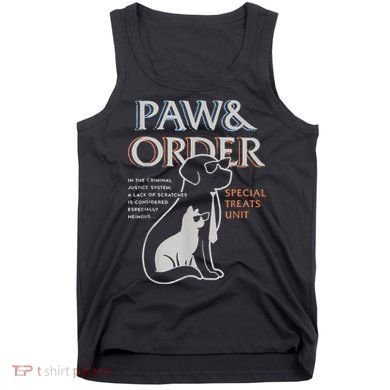 Paw and Order Special Training Dog And Cat Tank Top