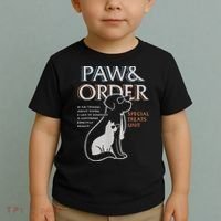Paw and Order Special Training Dog And Cat Toddler T-Shirt thumb 2