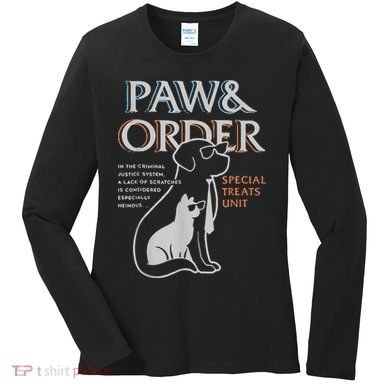 Paw and Order Special Training Dog And Cat Women's Long Sleeve Shirt