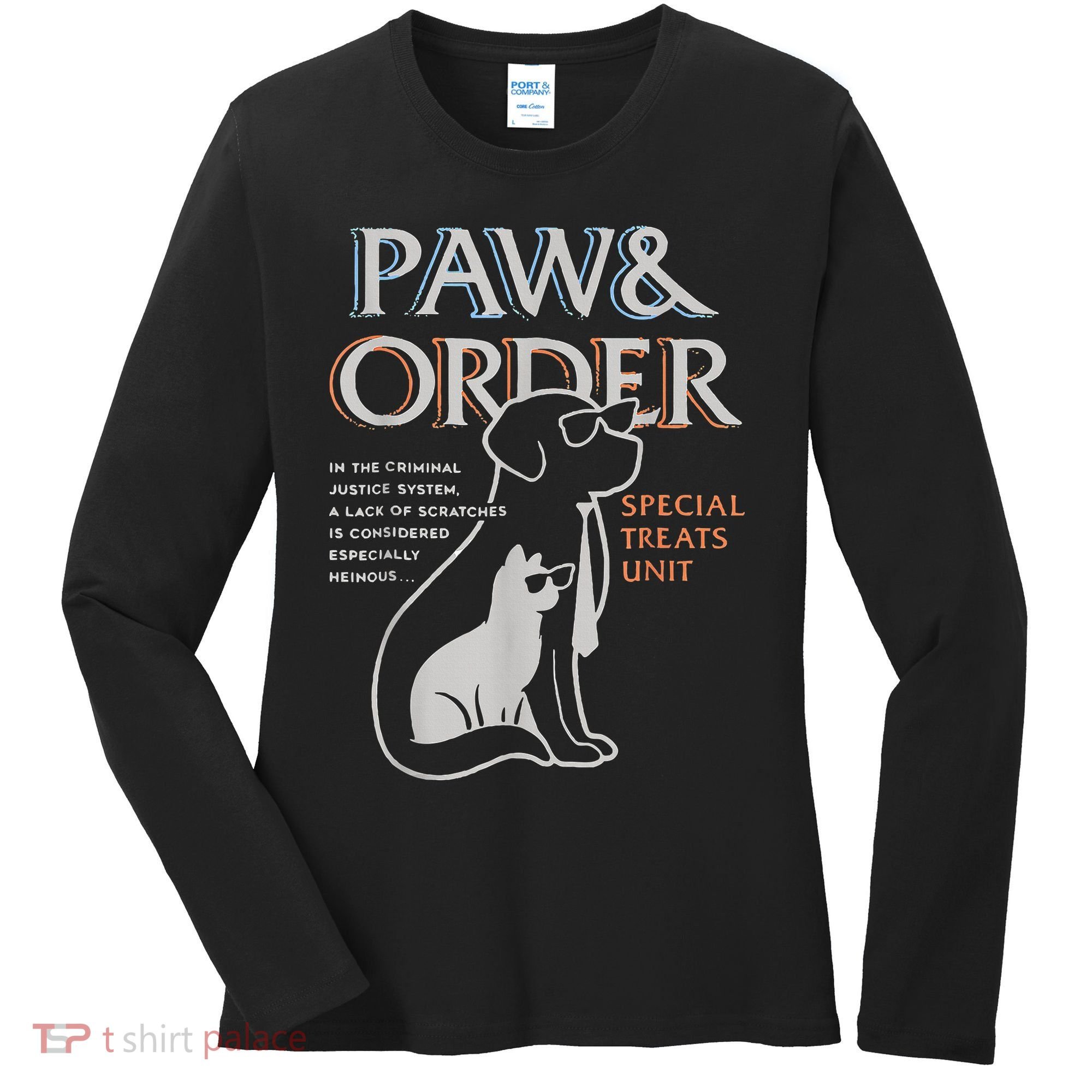 Paw and Order Special Training Dog And Cat Women's Long Sleeve Shirt