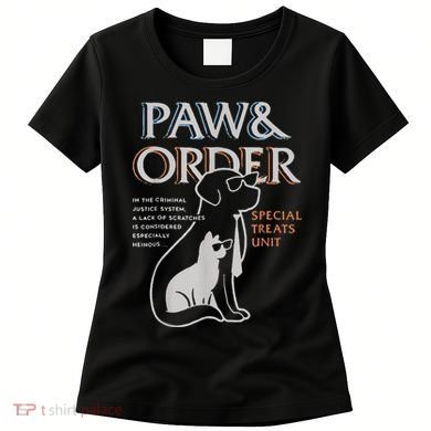 Paw and Order Special Training Dog And Cat Women's T-Shirt