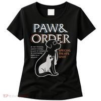 Paw and Order Special Training Dog And Cat Women's T-Shirt thumb 0