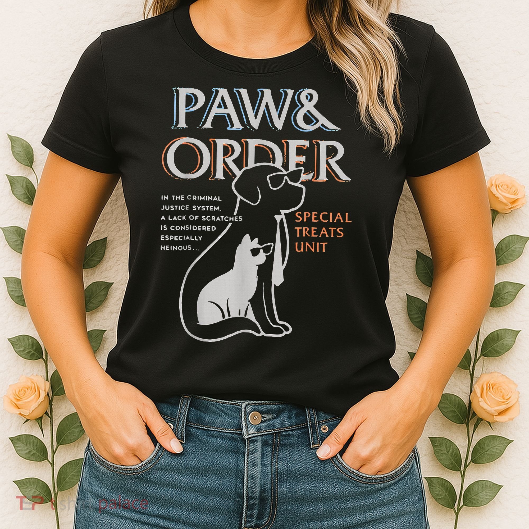 Paw and Order Special Training Dog And Cat Women's T-Shirt