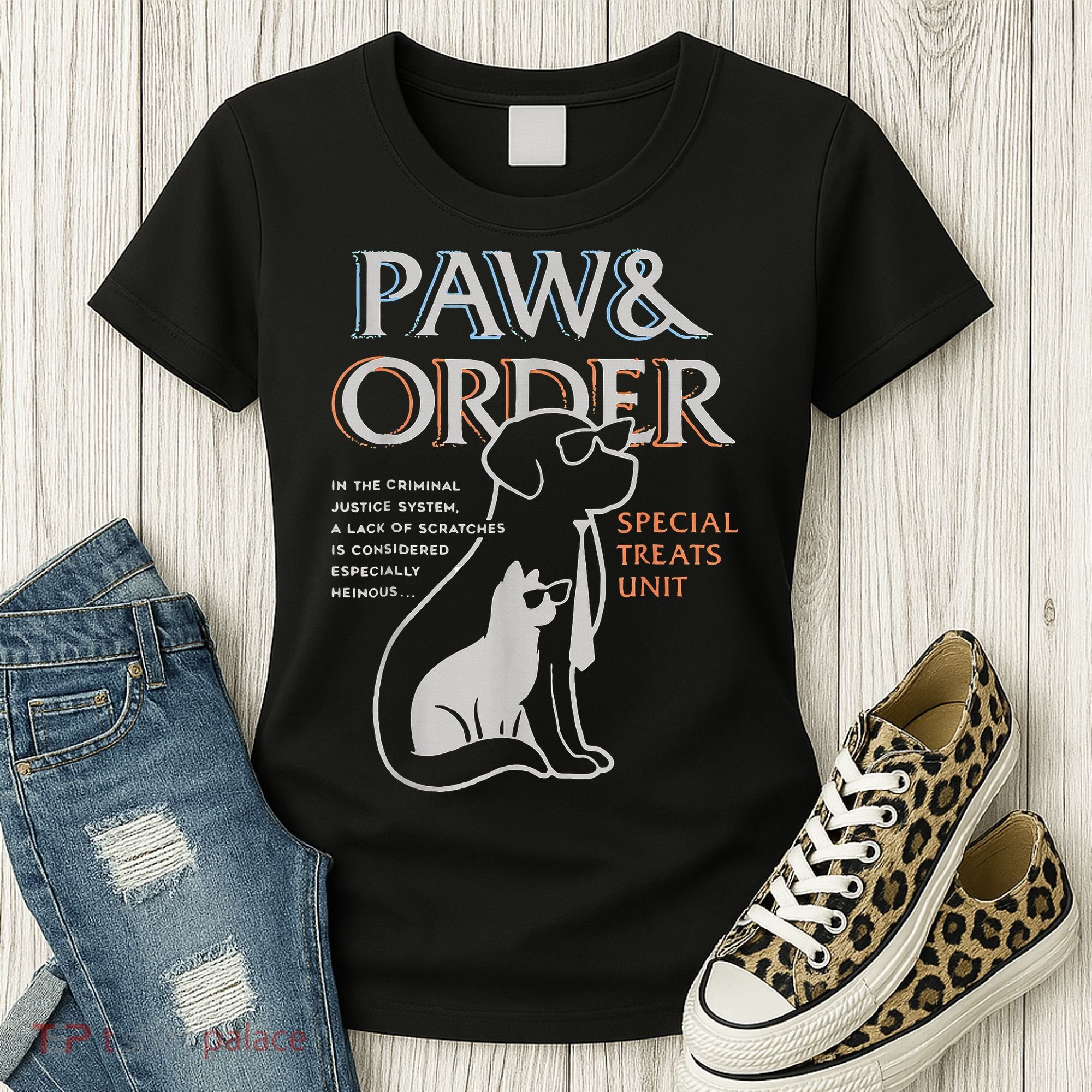 Paw and Order Special Training Dog And Cat Women's T-Shirt