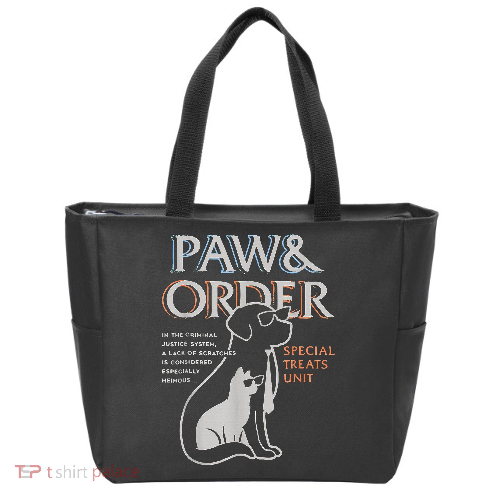 Paw and Order Special Training Dog And Cat Tote Bag