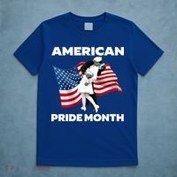 Patriotic American Pride Month Classic Wwii Soldier Kissing Nurse T-Shirt thumb 5