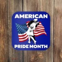 Patriotic American Pride Month Classic Wwii Soldier Kissing Nurse Coaster thumb 0