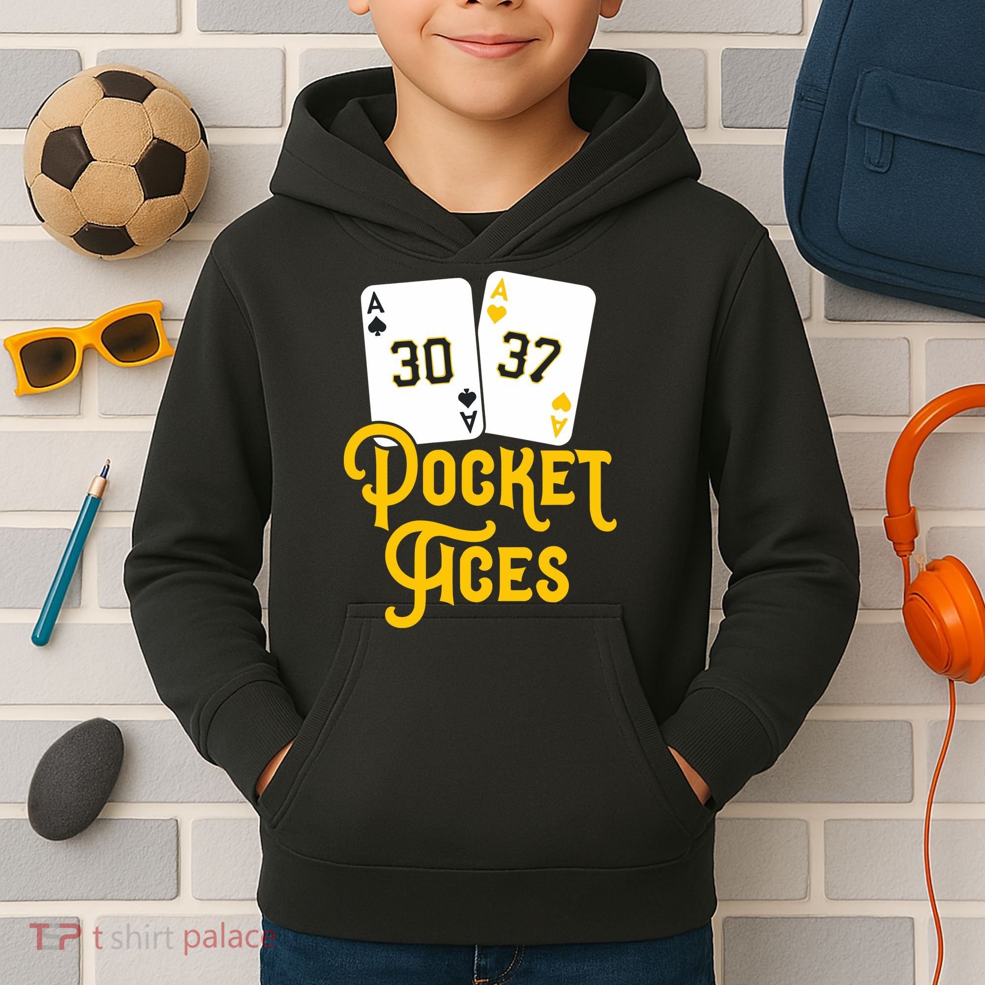Pocket Aces Kids Hoodie