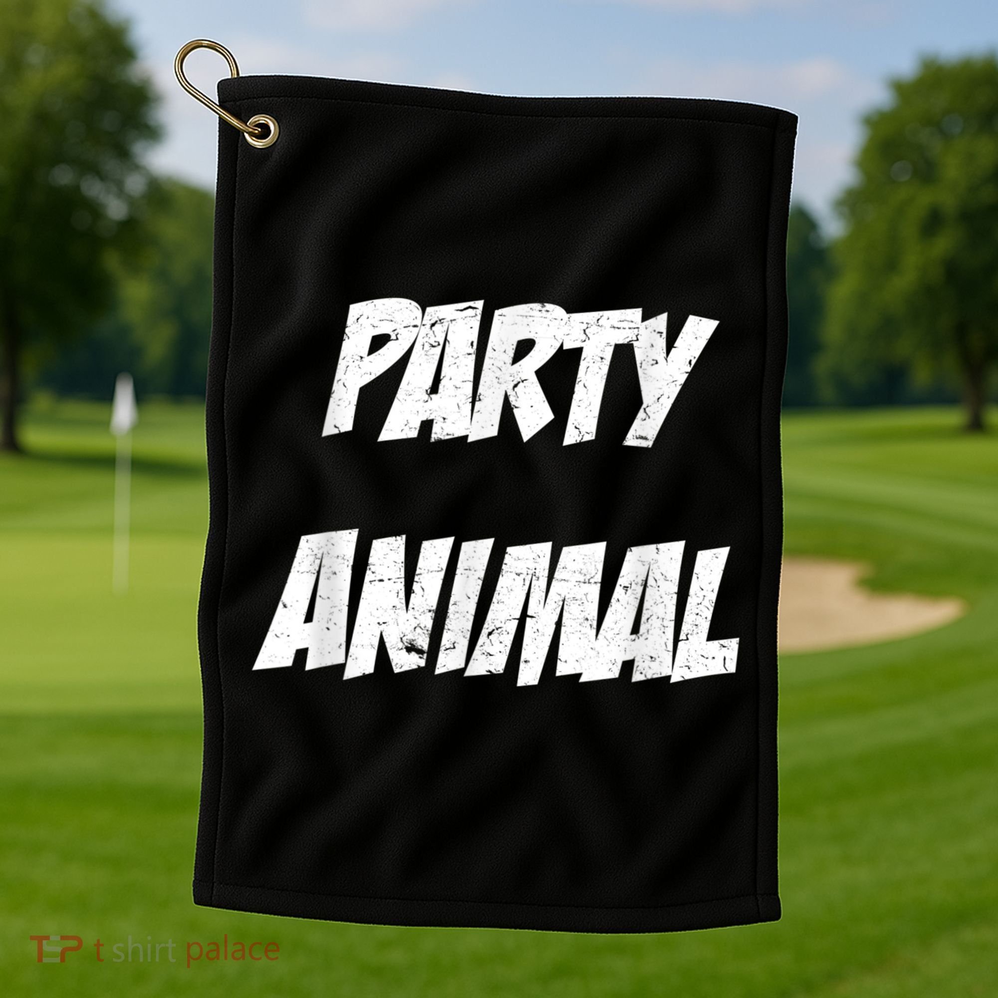 Party Animal Golf Towel