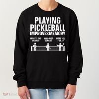 Pickleball Art Paddle Sport Pickleball Lover Women's Sweatshirt thumb 0
