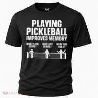 Pickleball Art Paddle Sport Pickleball Lover Cooling Performance Crew T-Shirt thumb 0