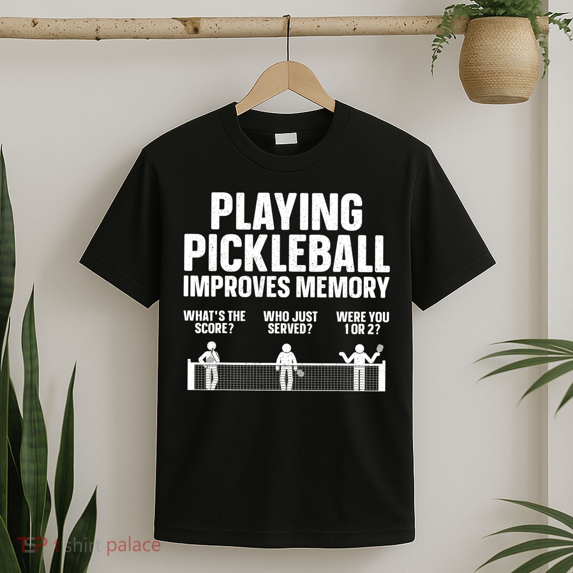 Pickleball Art Paddle Sport Pickleball Lover T-Shirt