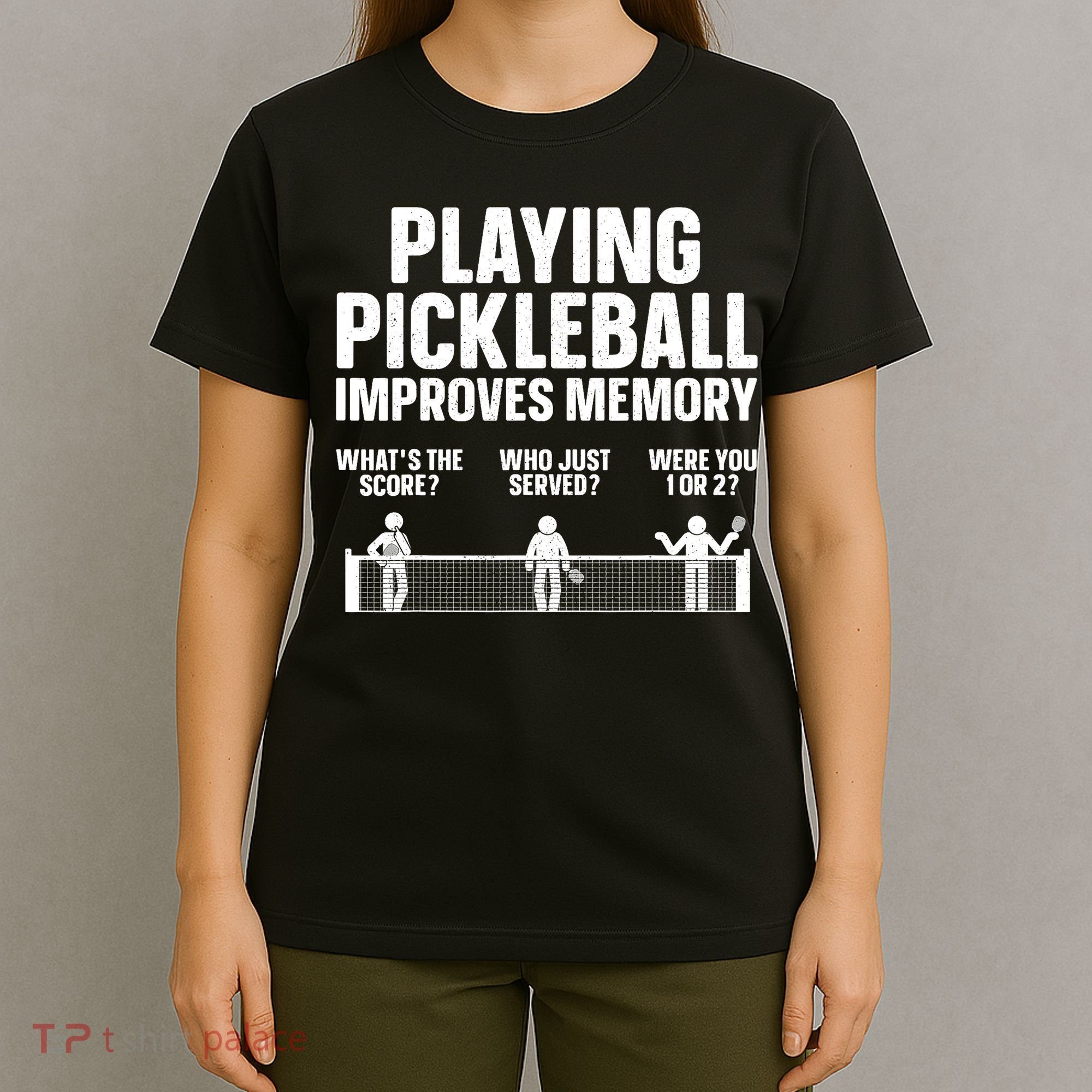 Pickleball Art Paddle Sport Pickleball Lover T-Shirt