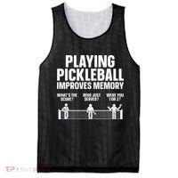 Pickleball Art Paddle Sport Pickleball Lover Mesh Reversible Basketball Jersey Tank thumb 0