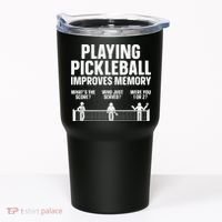 Pickleball Art Paddle Sport Pickleball Lover Tumbler thumb 0