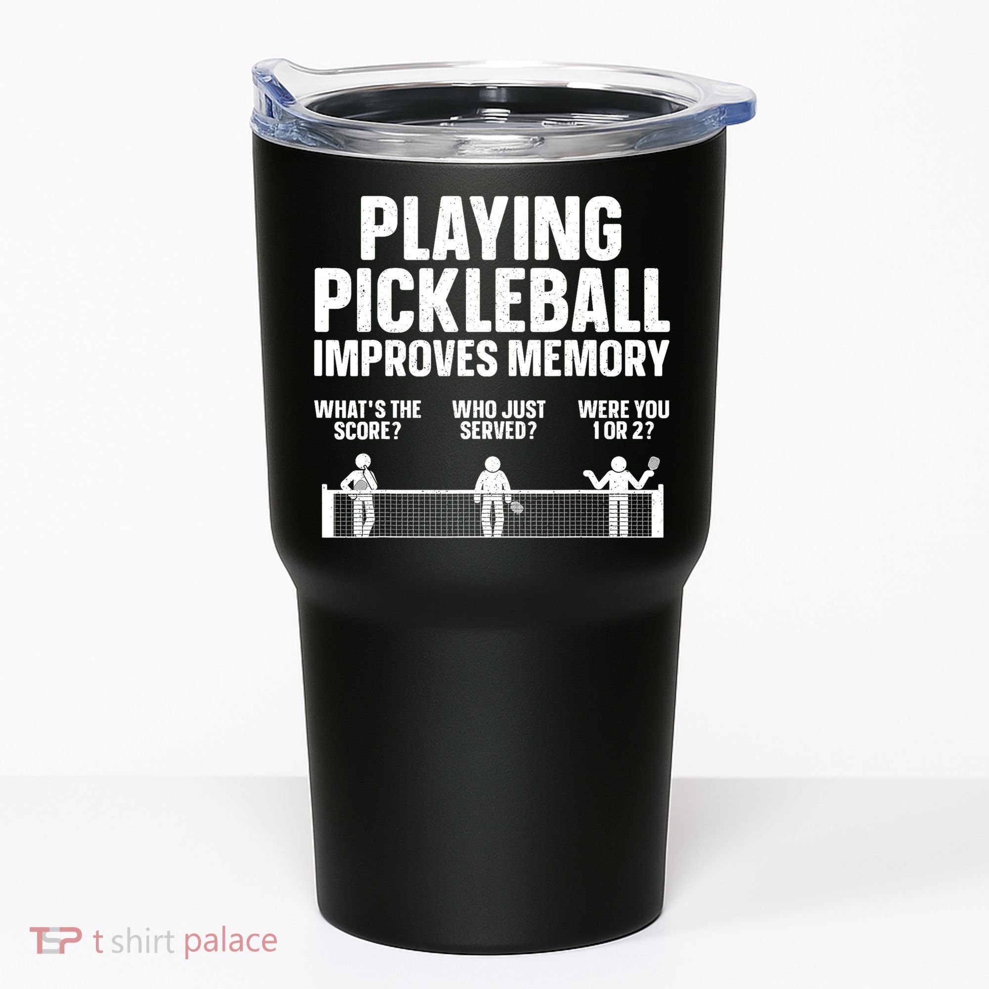 Pickleball Art Paddle Sport Pickleball Lover Tumbler
