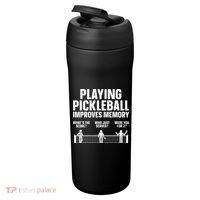 Pickleball Art Paddle Sport Pickleball Lover 24oz Duet Stainless Steel Tumbler thumb 3