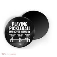 Pickleball Art Paddle Sport Pickleball Lover Magnet thumb 0