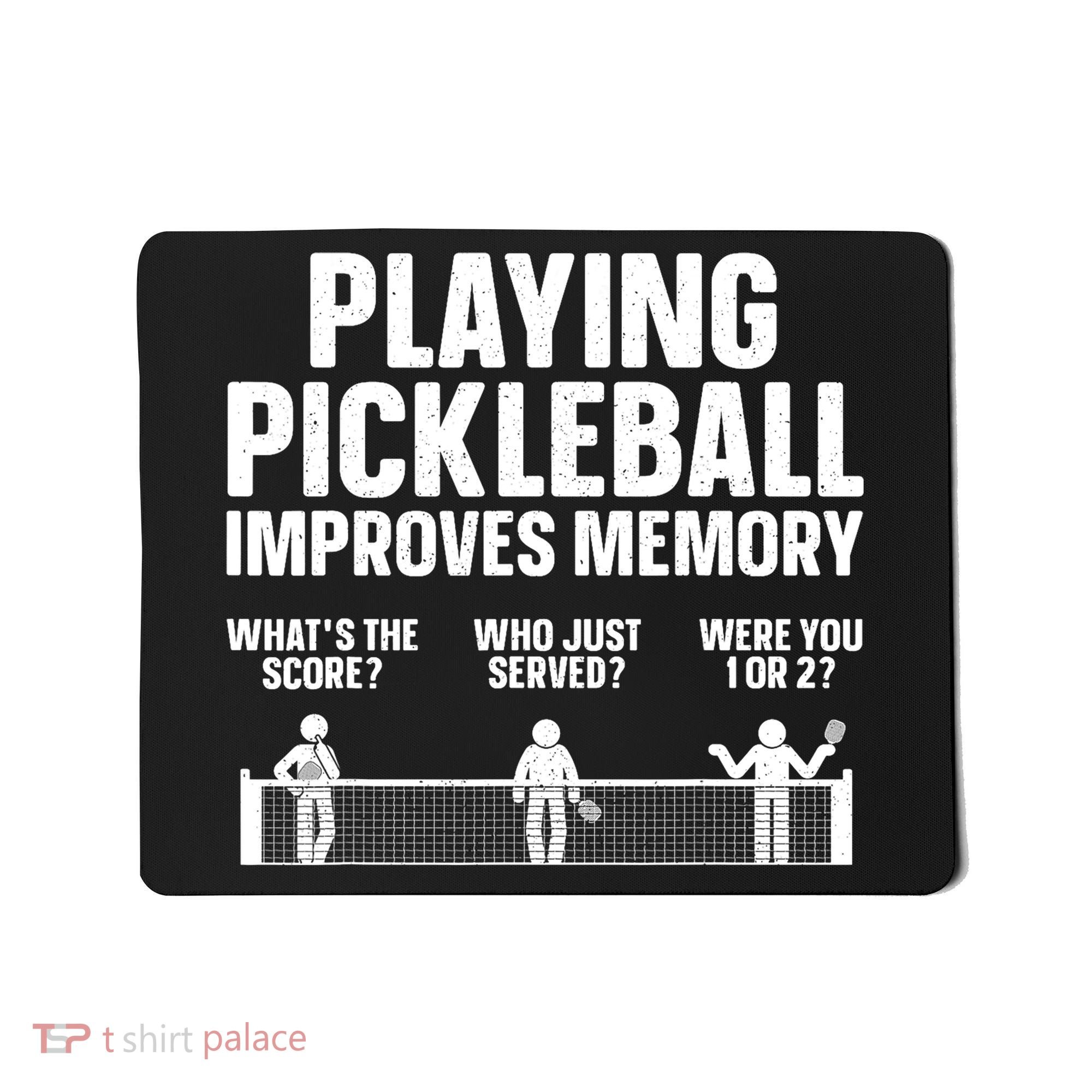 Pickleball Art Paddle Sport Pickleball Lover Mousepad