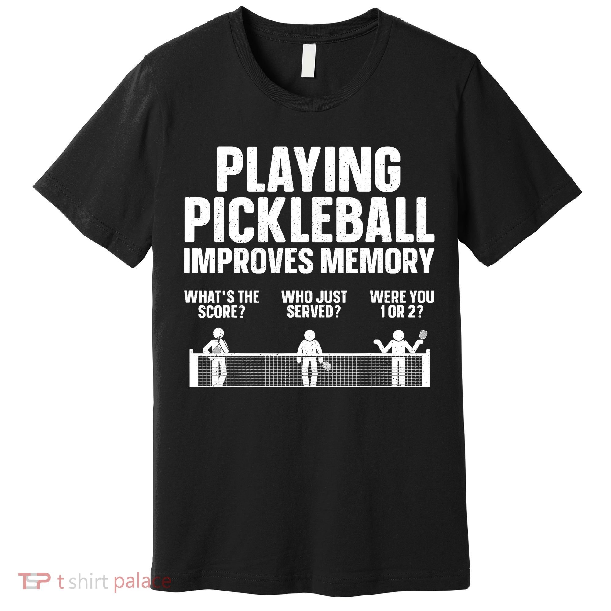 Pickleball Art Paddle Sport Pickleball Lover Premium T-Shirt