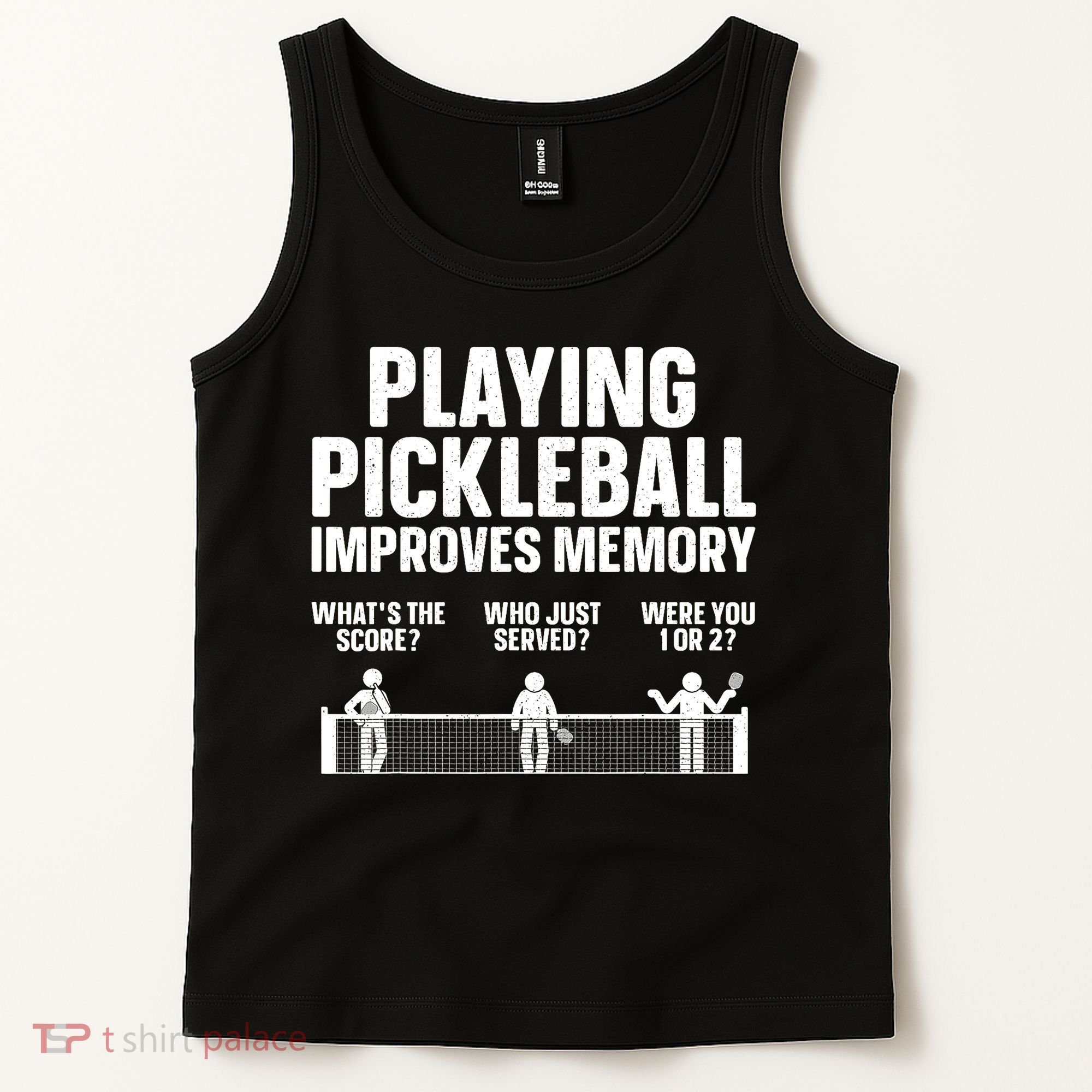 Pickleball Art Paddle Sport Pickleball Lover Tank Top