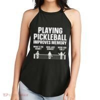 Pickleball Art Paddle Sport Pickleball Lover Women's Perfect Tri Rocker Tank thumb 2