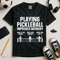 Pickleball Art Paddle Sport Pickleball Lover Kids Tie-Dye T-Shirt thumb 2