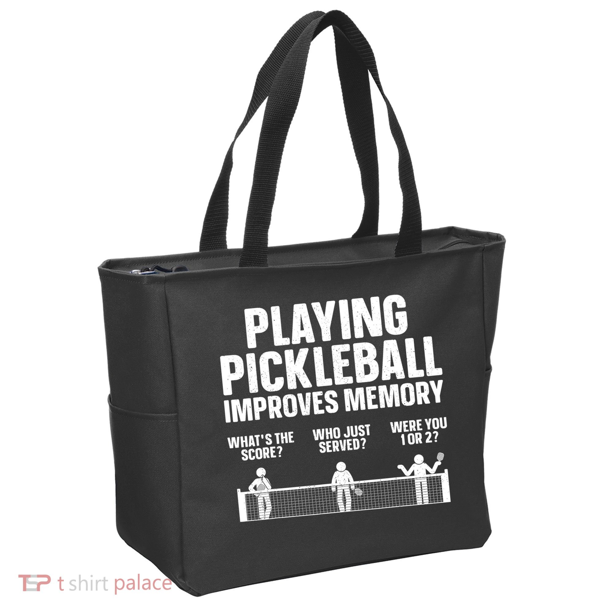 Pickleball Art Paddle Sport Pickleball Lover Tote Bag