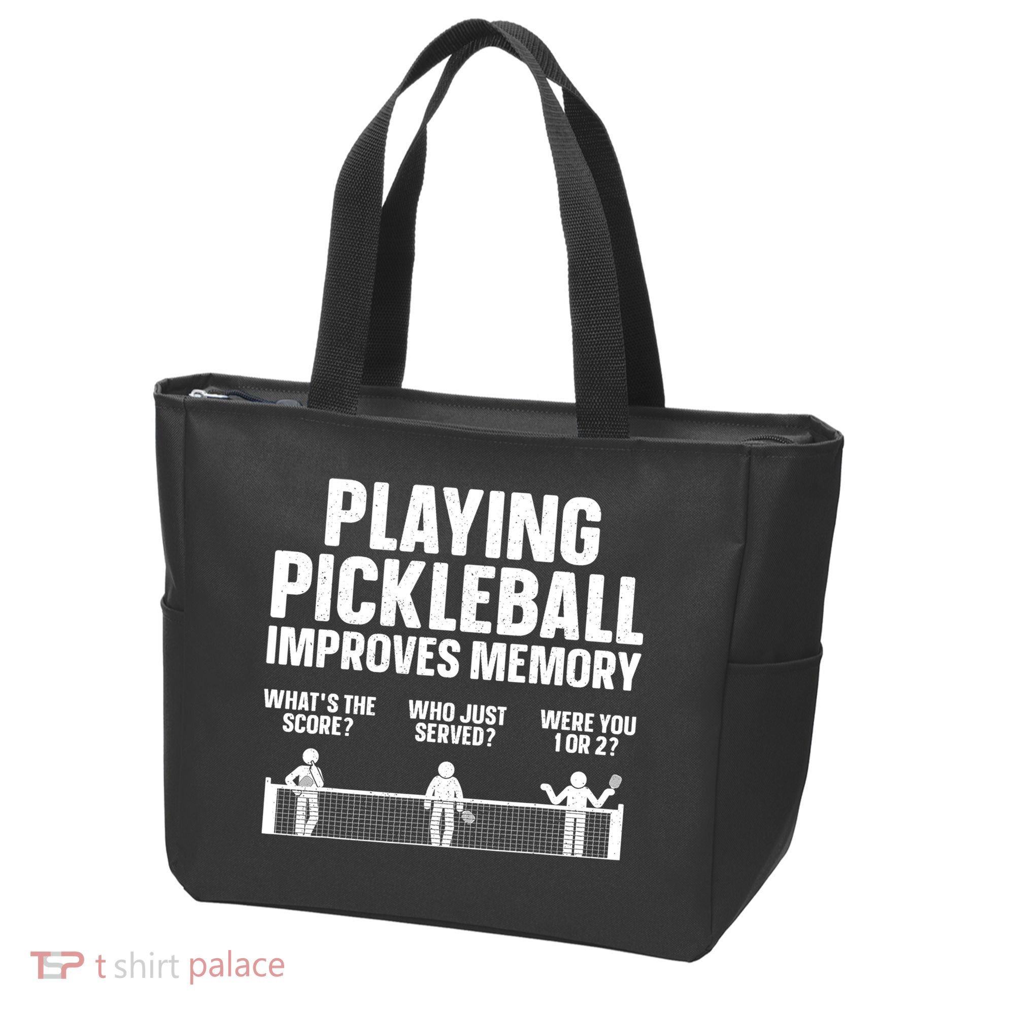 Pickleball Art Paddle Sport Pickleball Lover Tote Bag
