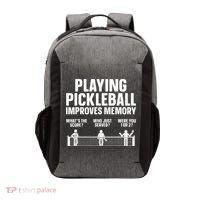 Pickleball Art Paddle Sport Pickleball Lover Vector Backpack thumb 0