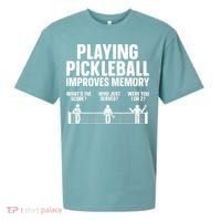 Pickleball Art Paddle Sport Pickleball Lover Sueded Cloud Jersey T-Shirt thumb 0
