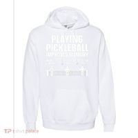 Pickleball Art Paddle Sport Pickleball Lover Comfort Colors Garment-Dyed Hooded Sweatshirt thumb 0