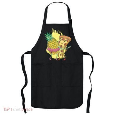 Pizza And Pineapple Dancing Apron