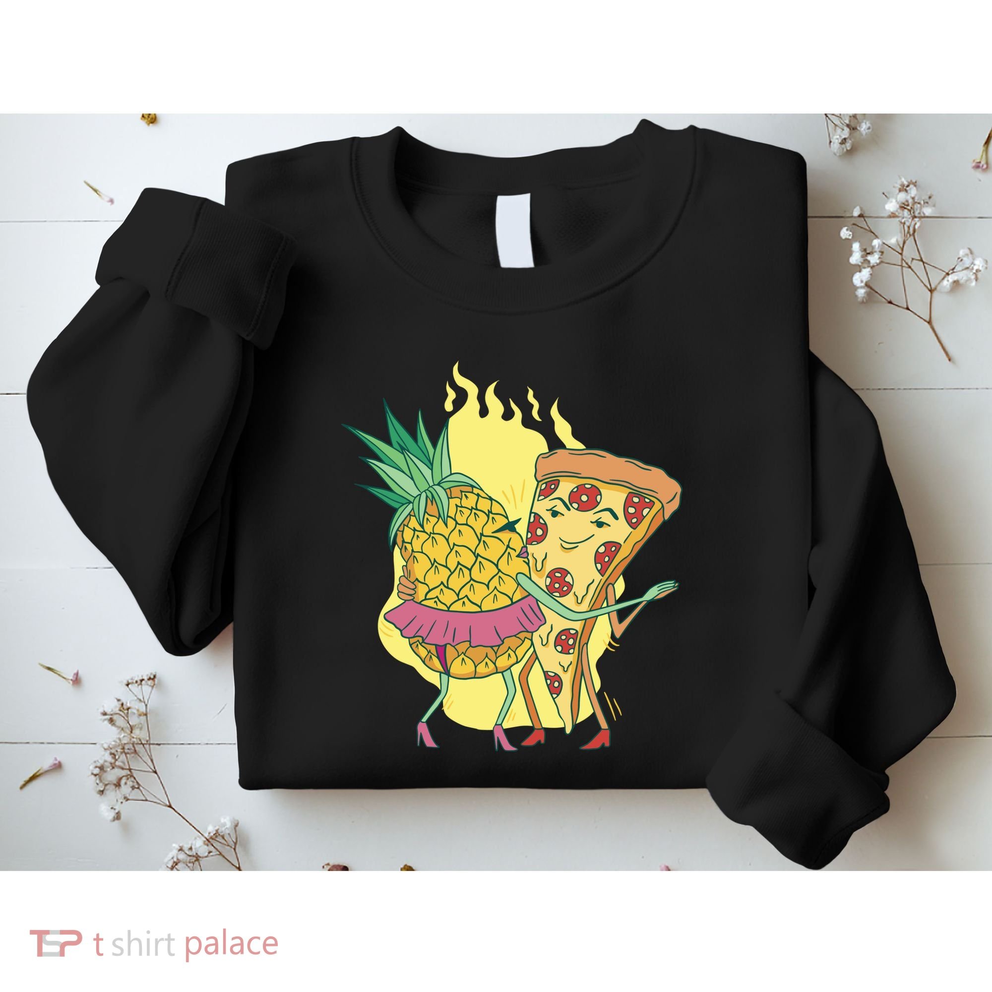 Pizza And Pineapple Dancing Sweatshirt