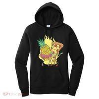 Pizza And Pineapple Dancing Women's Hoodie thumb 0
