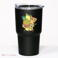 Pizza And Pineapple Dancing Tumbler thumb 0