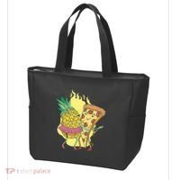 Pizza And Pineapple Dancing Tote Bag thumb 3