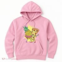 Pizza And Pineapple Dancing Hoodie thumb 0