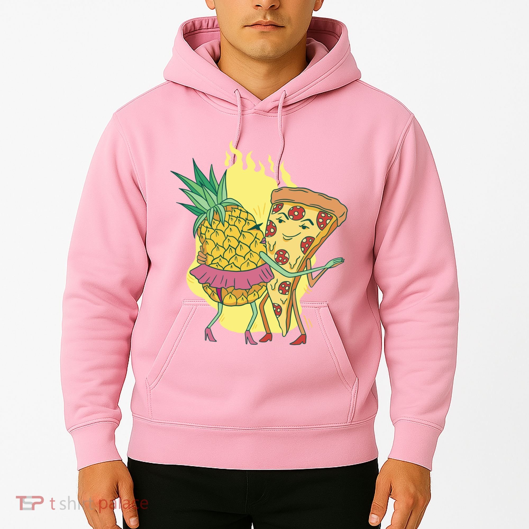 Pizza And Pineapple Dancing Hoodie