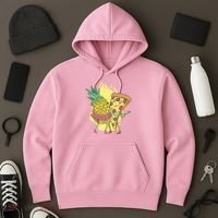 Pizza And Pineapple Dancing Hoodie thumb 3