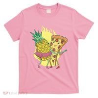 Pizza And Pineapple Dancing T-Shirt thumb 0