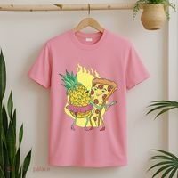 Pizza And Pineapple Dancing T-Shirt thumb 2
