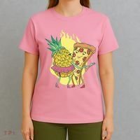 Pizza And Pineapple Dancing T-Shirt thumb 4