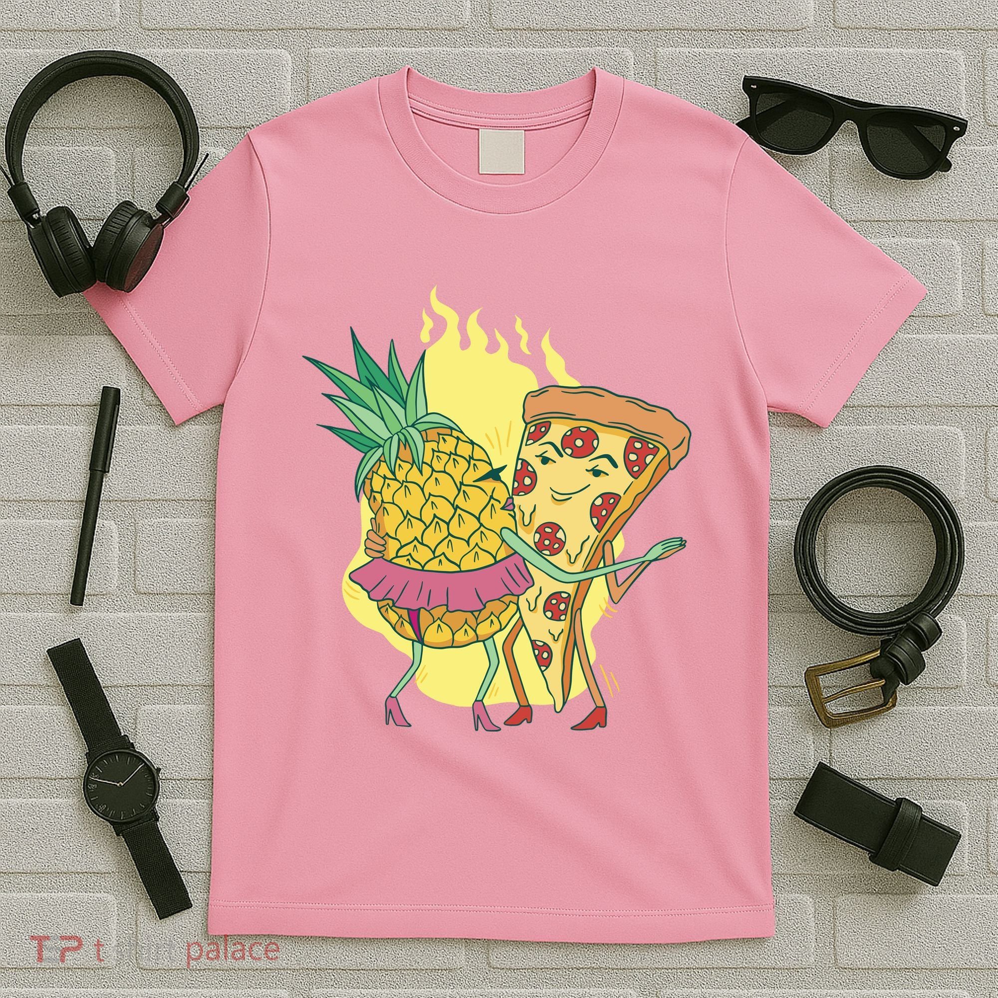 Pizza And Pineapple Dancing T-Shirt