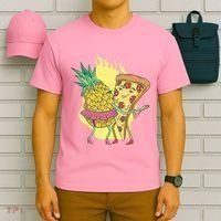 Pizza And Pineapple Dancing T-Shirt thumb 6