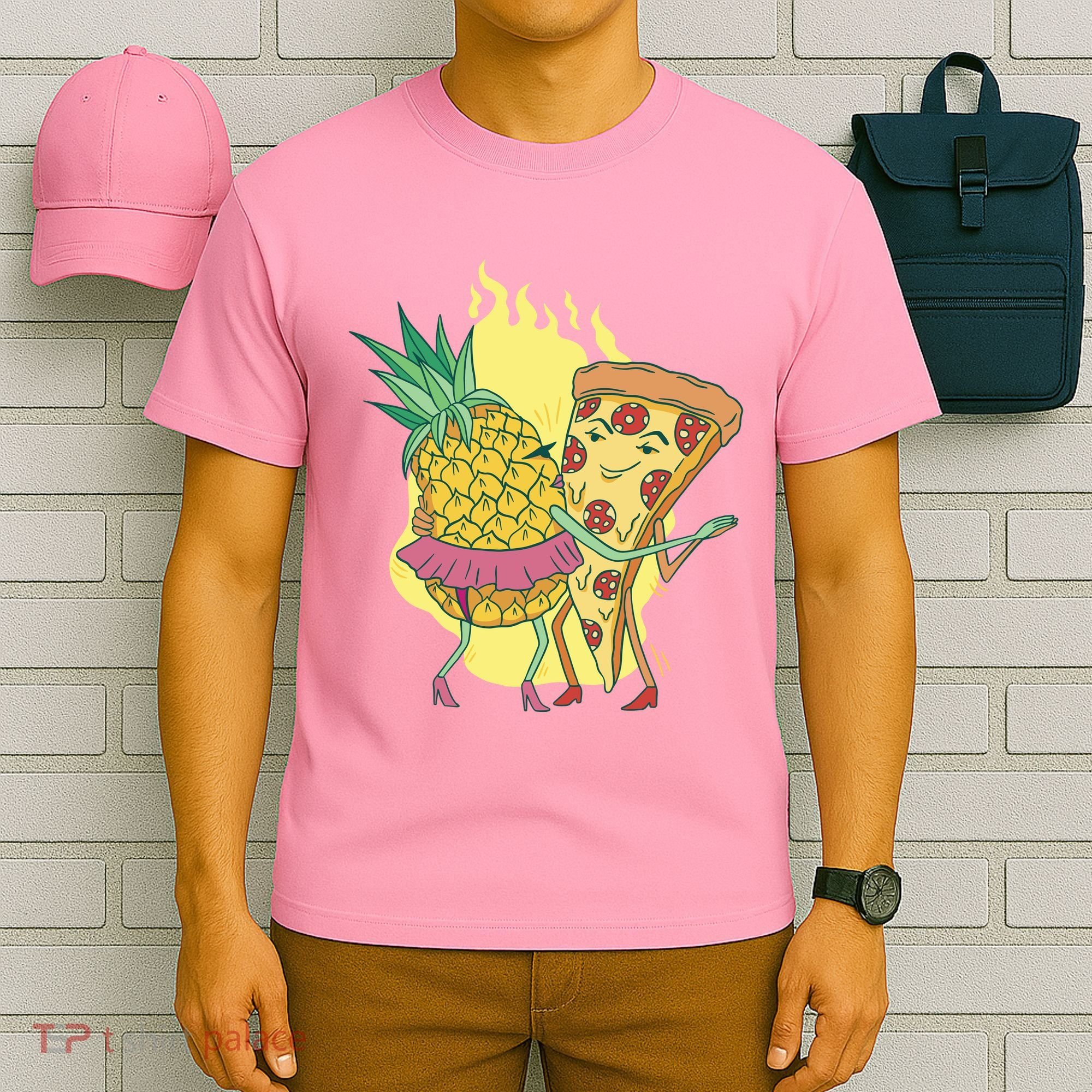 Pizza And Pineapple Dancing T-Shirt